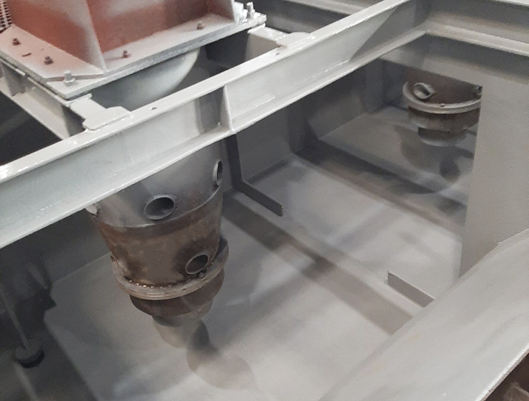 PASSATSTAL has completed anti-corrosion protection of mineral processing equipment