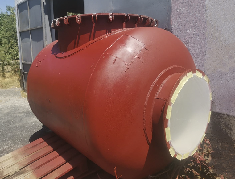 Anticorrosive protection of the tank for 